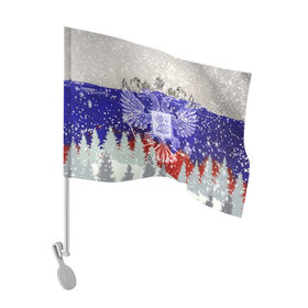 Флаг для автомобиля с принтом Сборная России (Зимний костюм) в Санкт-Петербурге, 100% полиэстер | Размер: 30*21 см | sport | биатлон | горнолыжный костюм | зимние виды спорта | лыжи | лыжные гонки | лыжный спорт | россия | сборная | сноуборд | спорт | толстовка зима | триколор | флаг россии