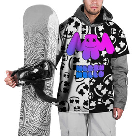 Накидка на куртку 3D с принтом Marshmello в Санкт-Петербурге, 100% полиэстер |  | dj | fortnite | marshmello | music | дж | зефир | маршмелоу | музыка | форнайт | фортнайт
