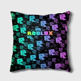 Подушка 3D с принтом Roblox в Санкт-Петербурге, наволочка – 100% полиэстер, наполнитель – холлофайбер (легкий наполнитель, не вызывает аллергию). | состоит из подушки и наволочки. Наволочка на молнии, легко снимается для стирки | roblox   массовая многопользовательская онлайн игра