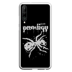 Чехол для Honor P30 с принтом The Prodigy логотип в Санкт-Петербурге, Силикон | Область печати: задняя сторона чехла, без боковых панелей | 2019 | album | art | break | dance | logo | music | prodigy | брейк | граффити | группа | заставка | лого | логотип | музыка | муравей | новый альбом | обложка альбома | продиджи