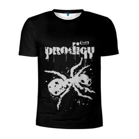 Мужская футболка 3D спортивная с принтом The Prodigy логотип в Санкт-Петербурге, 100% полиэстер с улучшенными характеристиками | приталенный силуэт, круглая горловина, широкие плечи, сужается к линии бедра | 2019 | album | art | break | dance | logo | music | prodigy | брейк | граффити | группа | заставка | лого | логотип | музыка | муравей | новый альбом | обложка альбома | продиджи