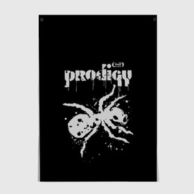 Постер с принтом The Prodigy логотип в Санкт-Петербурге, 100% бумага
 | бумага, плотность 150 мг. Матовая, но за счет высокого коэффициента гладкости имеет небольшой блеск и дает на свету блики, но в отличии от глянцевой бумаги не покрыта лаком | Тематика изображения на принте: 2019 | album | art | break | dance | logo | music | prodigy | брейк | граффити | группа | заставка | лого | логотип | музыка | муравей | новый альбом | обложка альбома | продиджи