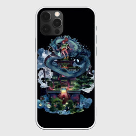 Чехол для iPhone 12 Pro Max с принтом Унесённые призраками в Санкт-Петербурге, Силикон |  | аниме | безликий | сэн и таинственное исчезновение тихиро | унесённые призраками | хаку | хаяо миядзаки