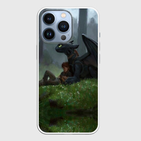 Чехол для iPhone 13 Pro с принтом Верные друзья в Санкт-Петербурге,  |  | dragon | how | to train | your | астрид | беззубик | викинги | всадник | дракон | как | ночная | олух | приручить | фурия | фэнтези