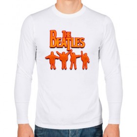 Мужской лонгслив хлопок с принтом The Beatles в Санкт-Петербурге, 100% хлопок |  | битлз | британская | группа | джон леннон | джордж харрисон | ливерпуль | пол маккартни | ринго старр | рок