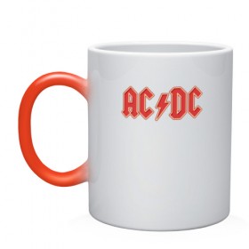 Кружка хамелеон с принтом AC/DC в Санкт-Петербурге, керамика | меняет цвет при нагревании, емкость 330 мл | австралийская | ангус янг | блюз | группа | малькольм янг | рок | рок н ролл | стиви янг | хард