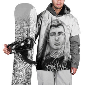 Накидка на куртку 3D с принтом Ghostemane в Санкт-Петербурге, 100% полиэстер |  | ghost | ghostemane | man | mystic | new school | rap | rap rock | rock | trap | гостмейн | мистика | привидение | реп рок | рок