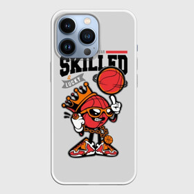 Чехол для iPhone 13 Pro с принтом Skilled and lucky в Санкт-Петербурге,  |  | ball | basketball | black | clo | cool | crown | finger | gold | lucky | ring | sneakers | street | teenager | text | white | баскетбол | баскетболист | большая | кольцо | корона | кроссовки | крутой | мяч | надпись | опытный | очки | перчатки |