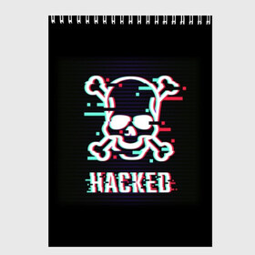 Скетчбук с принтом Pirate sign в Санкт-Петербурге, 100% бумага
 | 48 листов, плотность листов — 100 г/м2, плотность картонной обложки — 250 г/м2. Листы скреплены сверху удобной пружинной спиралью | attack | bones | glitch | hacked | hacker | pirate | sign | skull | symbol | text | warning | атака | взломанный | глюк | знак | кости | пиратский | предупреждение | символ | текст | хакер | череп