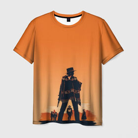 Мужская футболка 3D с принтом Назад в будущее в Санкт-Петербурге, 100% полиэфир | прямой крой, круглый вырез горловины, длина до линии бедер | back to the future | марти