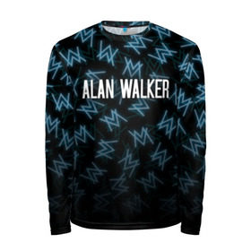Мужской лонгслив 3D с принтом ALAN WALKER в Санкт-Петербурге, 100% полиэстер | длинные рукава, круглый вырез горловины, полуприлегающий силуэт | alan walker | alan walker alone. | alan walker faded | alan walker feat | alan walker lonely | алан волкер