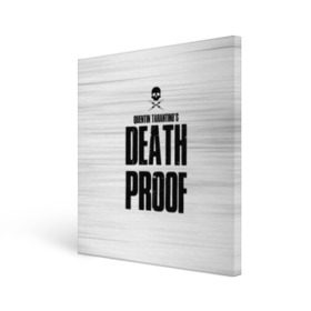 Холст квадратный с принтом Death Proof в Санкт-Петербурге, 100% ПВХ |  | death proof | quentin | tarantino | квентин тарантино | тарантино
