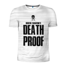 Мужская футболка 3D спортивная с принтом Death Proof в Санкт-Петербурге, 100% полиэстер с улучшенными характеристиками | приталенный силуэт, круглая горловина, широкие плечи, сужается к линии бедра | death proof | quentin | tarantino | квентин тарантино | тарантино