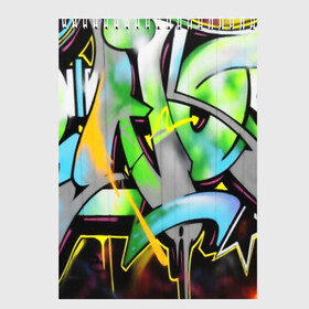 Скетчбук с принтом graffity в Санкт-Петербурге, 100% бумага
 | 48 листов, плотность листов — 100 г/м2, плотность картонной обложки — 250 г/м2. Листы скреплены сверху удобной пружинной спиралью | felipe pantone | grafity | paint | street art | urban | город | граффити | искусство | кирпичи | краски | рисунки | стена | улицы | уличное искусство