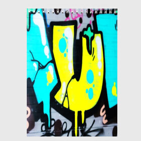 Скетчбук с принтом Кислотный арт в Санкт-Петербурге, 100% бумага
 | 48 листов, плотность листов — 100 г/м2, плотность картонной обложки — 250 г/м2. Листы скреплены сверху удобной пружинной спиралью | grafiti | paint | street art | urban | город | граффити | искусство | кирпичи | краски | рисунки | стена | улицы | уличное искусство