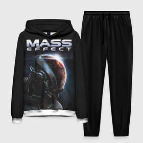 Мужской костюм 3D (с толстовкой) с принтом Mass Effect в Санкт-Петербурге,  |  | Тематика изображения на принте: andromeda | n7 | игры | компьютерные игры | масс эффект
