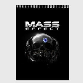 Скетчбук с принтом Mass Effect в Санкт-Петербурге, 100% бумага
 | 48 листов, плотность листов — 100 г/м2, плотность картонной обложки — 250 г/м2. Листы скреплены сверху удобной пружинной спиралью | andromeda | n7 | игры | компьютерные игры | масс эффект