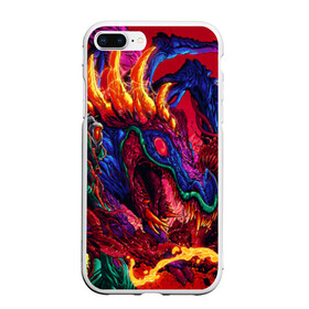 Чехол для iPhone 7Plus/8 Plus матовый с принтом Hyper Beast в Санкт-Петербурге, Силикон | Область печати: задняя сторона чехла, без боковых панелей | art | counter strike | cs | cs go | csgo | game | go | monster | steam | арт | зверь | игра | кс | ксго | монстр | скоростной | стим | чудовище