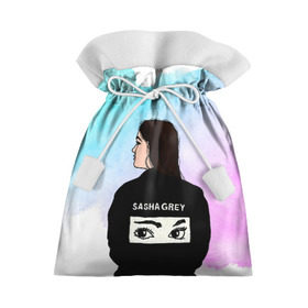 Подарочный 3D мешок с принтом Саша Грей Sasha Grey в Санкт-Петербурге, 100% полиэстер | Размер: 29*39 см | sasha grey | актриса | арт | грей | мода | прон | саша грей