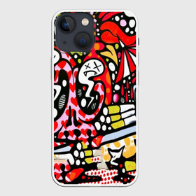 Чехол для iPhone 13 mini с принтом Современное искусство в Санкт-Петербурге,  |  | felipe pantone | grafiti | paint | street art | urban | город | граффити | искусство | кирпичи | краски | рисунки | стена | улицы | уличное искусство