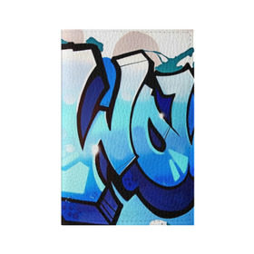 Обложка для паспорта матовая кожа с принтом wow graffiti в Санкт-Петербурге, натуральная матовая кожа | размер 19,3 х 13,7 см; прозрачные пластиковые крепления | felipe pantone | grafiti | paint | street art | urban | город | граффити | искусство | кирпичи | краски | рисунки | стена | улицы | уличное искусство