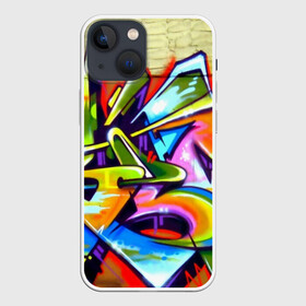 Чехол для iPhone 13 mini с принтом Кислота в Санкт-Петербурге,  |  | felipe pantone | grafiti | paint | street art | urban | город | граффити | искусство | кирпичи | краски | рисунки | стена | улицы | уличное искусство