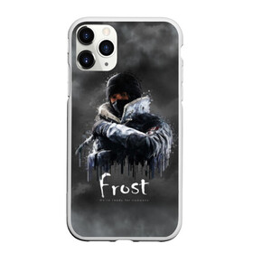 Чехол для iPhone 11 Pro Max матовый с принтом Frost Rainbow Six в Санкт-Петербурге, Силикон |  | Тематика изображения на принте: gameplay | mozzie | pvp | r6 | r6s | siege | герой | дым | огонь | осада | пламя | радуга | снайпер | сражения | туман | шутер