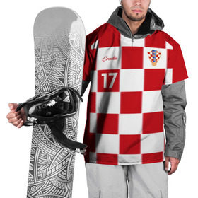Накидка на куртку 3D с принтом Марио Манджукич в Санкт-Петербурге, 100% полиэстер |  | mandzukic | mario mandzukic | игрок | манджукич | марио манджукич | сборная хорватии | форма | футбол | футболист | хорватия | чемпионат мира