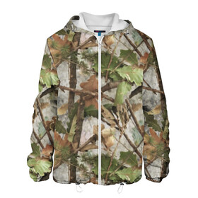 Мужская куртка 3D с принтом Камуфляж в Санкт-Петербурге, ткань верха — 100% полиэстер, подклад — флис | прямой крой, подол и капюшон оформлены резинкой с фиксаторами, два кармана без застежек по бокам, один большой потайной карман на груди. Карман на груди застегивается на липучку | army | autumn | branches | camouflage | disguise | fishing | forest | green | khaki | leaves | nature | oak | photo | армия | ветки | дуб | зеленый | камуфляж | лес | листья | маскировка | осень | охота | природа | рыбалка | фото | хаки