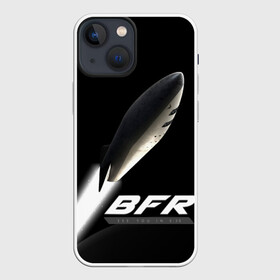 Чехол для iPhone 13 mini с принтом BFR (Big Falcon Rocket) в Санкт-Петербурге,  |  | bfr | big falcon rocket | elon musk | falcon 9 | falcon heavy | spacex | илон маск | космический корабль | космос | ракета