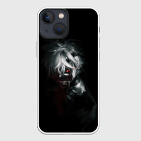 Чехол для iPhone 13 mini с принтом Kaneki Ken выглядывает из темноты в Санкт-Петербурге,  |  | ghoul | kaneki | ken | tokyo | гуль | канеки | кен | токийский