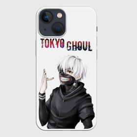 Чехол для iPhone 13 mini с принтом Kaneki Ken в профиль в Санкт-Петербурге,  |  | ghoul | kaneki | ken | tokyo | гуль | канеки | кен | токийский