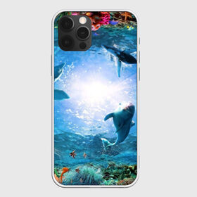 Чехол для iPhone 12 Pro Max с принтом Дельфины в Санкт-Петербурге, Силикон |  | fish | аква | аквариум | вода | кораллы | море | океан | ракушки | рыбки | рыбы