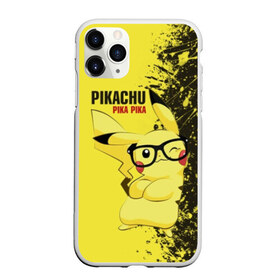 Чехол для iPhone 11 Pro матовый с принтом Pikachu Pika Pika в Санкт-Петербурге, Силикон |  | pika | pikachu | аниме | детская | детям | игры | молния | мышка | мышь | пика | пикачу | покемон | покемоны