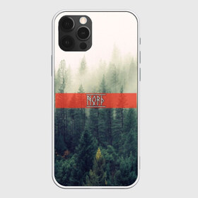 Чехол для iPhone 12 Pro Max с принтом Северный лес в Санкт-Петербурге, Силикон |  | forest | nord | north | pagan | vikikngs | викинги | лес | лесник | норд | один | север | язычество