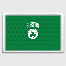 Магнит 45*70 с принтом Boston Celtics в Санкт-Петербурге, Пластик | Размер: 78*52 мм; Размер печати: 70*45 | Тематика изображения на принте: boston | boston celtics | celtics | бостон | бостон селтикс