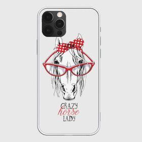 Чехол для iPhone 12 Pro Max с принтом Crazy horse lady в Санкт-Петербурге, Силикон |  | animal | blonde | bow | crazy | cute | head | horse | lady | look | polka | portrait | red | white | бант | белая | белый | блондинка | взгляд | голова | горошек | животное | красный | леди | лошадь | милый | очки | портрет | сумасшедшая