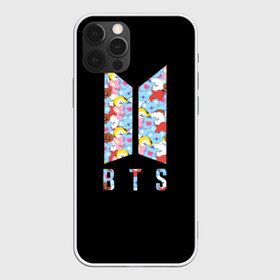 Чехол для iPhone 12 Pro Max с принтом BTS BT21 в Санкт-Петербурге, Силикон |  | bangtan boys | bt21 | bts | bts army | bts stickers | j hope | jimin | jin | jungkook | k pop | rap monster | rapmon | suga | v | бтс | корея | стикеры bts