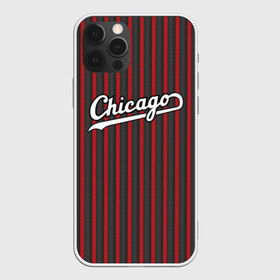 Чехол для iPhone 12 Pro Max с принтом Chicago Bulls classic в Санкт-Петербурге, Силикон |  | Тематика изображения на принте: chicago bulls | nba | нба | чикаго