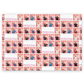 Поздравительная открытка с принтом BTS Pop art в Санкт-Петербурге, 100% бумага | плотность бумаги 280 г/м2, матовая, на обратной стороне линовка и место для марки
 | Тематика изображения на принте: bangtan | boy | j hope | jimin | jin | jungkook | korea | luv | rm | suga | v | with | бтс | кей | поп