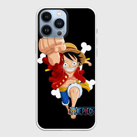 Чехол для iPhone 13 Pro Max с принтом удар One Piece в Санкт-Петербурге,  |  | monkey d. luffy | one piece | tony tony chopper | аниме | большой куш | ван пис | ванпис | манга | манки д. луффи | пираты | пираты соломенной шляпы | тони тони чоппер