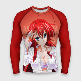 Мужской рашгард 3D с принтом High School DxD, Риас в Санкт-Петербурге,  |  | high school dxd | highschool dxd | rias gremory | аниме | демоны старшей школы | манга | ранобэ | риас | риас гремори | старшая школа dxd | старшая школа демоны против падших | хай сукуру dxd