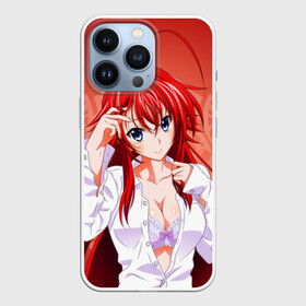 Чехол для iPhone 13 Pro с принтом High School DxD, Риас в Санкт-Петербурге,  |  | high school dxd | highschool dxd | rias gremory | аниме | демоны старшей школы | манга | ранобэ | риас | риас гремори | старшая школа dxd | старшая школа демоны против падших | хай сукуру dxd