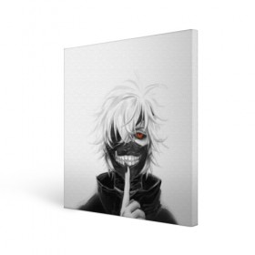 Холст квадратный с принтом Kaneki Ken в Санкт-Петербурге, 100% ПВХ |  | anteiku | ghoul | kaneki | ken | tokyo | антейку | гуль | канеки | кен | токийский