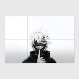 Магнитный плакат 3Х2 с принтом Kaneki Ken в Санкт-Петербурге, Полимерный материал с магнитным слоем | 6 деталей размером 9*9 см | anteiku | ghoul | kaneki | ken | tokyo | антейку | гуль | канеки | кен | токийский