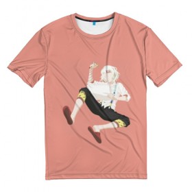 Мужская футболка 3D с принтом Juuzou Suzuya в Санкт-Петербурге, 100% полиэфир | прямой крой, круглый вырез горловины, длина до линии бедер | ccg | ghoul | jason | juuzou | rei | suzuya | tokyo | гуль | джейсон | джузо | рей | рэй | сузуя | токийский