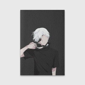 Обложка для паспорта матовая кожа с принтом Kaneki Ken в Санкт-Петербурге, натуральная матовая кожа | размер 19,3 х 13,7 см; прозрачные пластиковые крепления | anteiku | ghoul | kaneki | ken | tokyo | антейку | гуль | канеки | кен | токийский