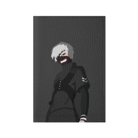 Обложка для паспорта матовая кожа с принтом Kaneki Ken в Санкт-Петербурге, натуральная матовая кожа | размер 19,3 х 13,7 см; прозрачные пластиковые крепления | anteiku | ghoul | kaneki | ken | tokyo | антейку | гуль | канеки | кен | токийский