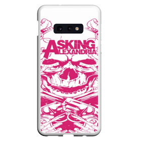 Чехол для Samsung S10E с принтом Asking Alexandria в Санкт-Петербурге, Силикон | Область печати: задняя сторона чехла, без боковых панелей | aa | ben bruce | death | destiny | from | metal | rock | sumerian | to | йорк | метал | рок | хард | хеви | электроникор