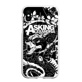 Чехол для iPhone XS Max матовый с принтом Asking Alexandria в Санкт-Петербурге, Силикон | Область печати: задняя сторона чехла, без боковых панелей | Тематика изображения на принте: aa | ben bruce | death | destiny | from | metal | rock | sumerian | to | йорк | метал | рок | хард | хеви | электроникор